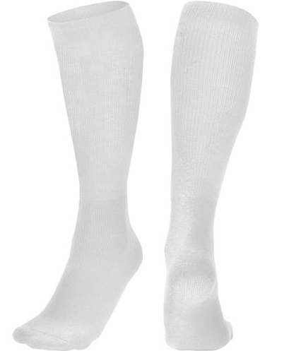 Long Tube Socks (White)